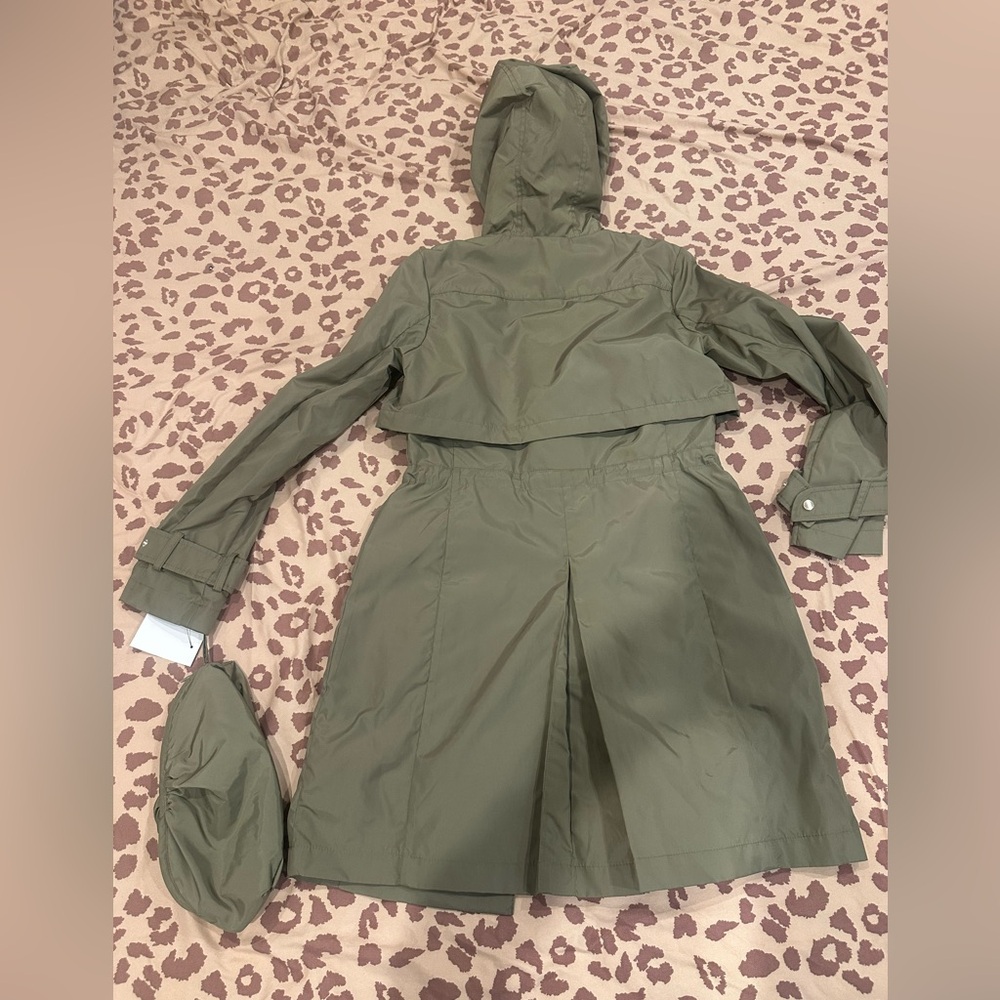 Cole Haan signature olive Khaki Women's Utility Jacket - Picture 4 of 17